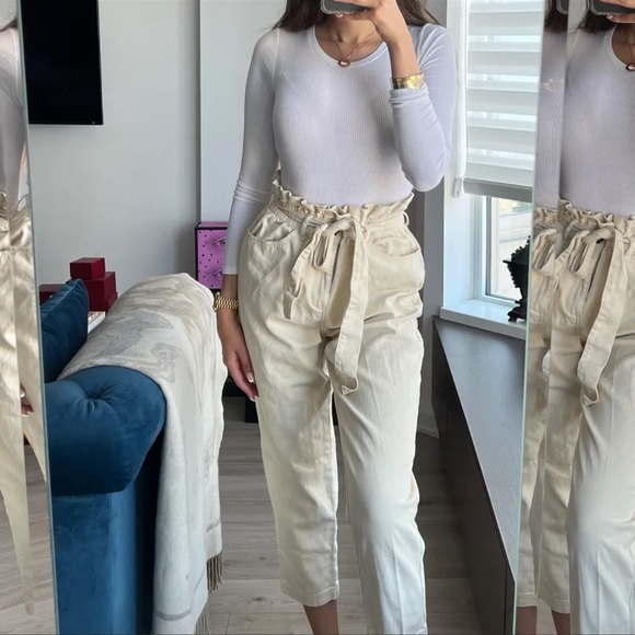 Who What Wear paperbag Pants - Picture 4 of 8